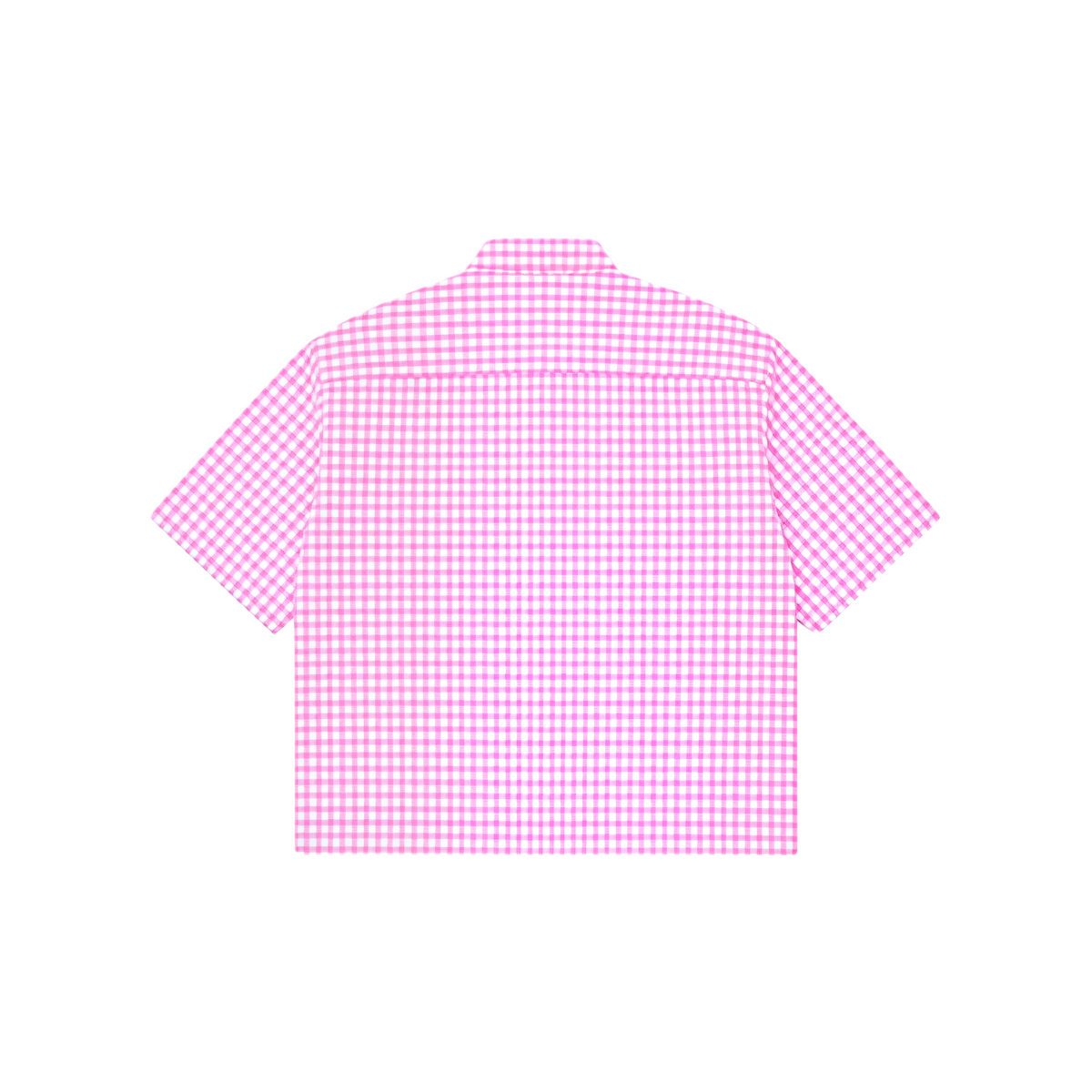 Favourite Child: Pink Checks Boxy shirt